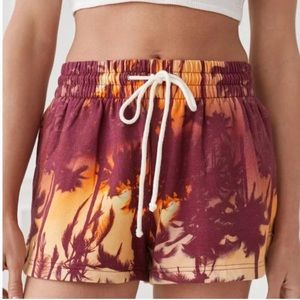 NWOT Out From Under Palm Shorts